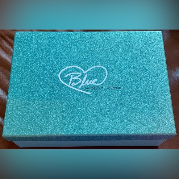 BNWTIB!Blue by Betsey Johnson,SB-HAZIL Silver Satin Rhinestone D'Orsay Stilettos - Picture 10 of 16